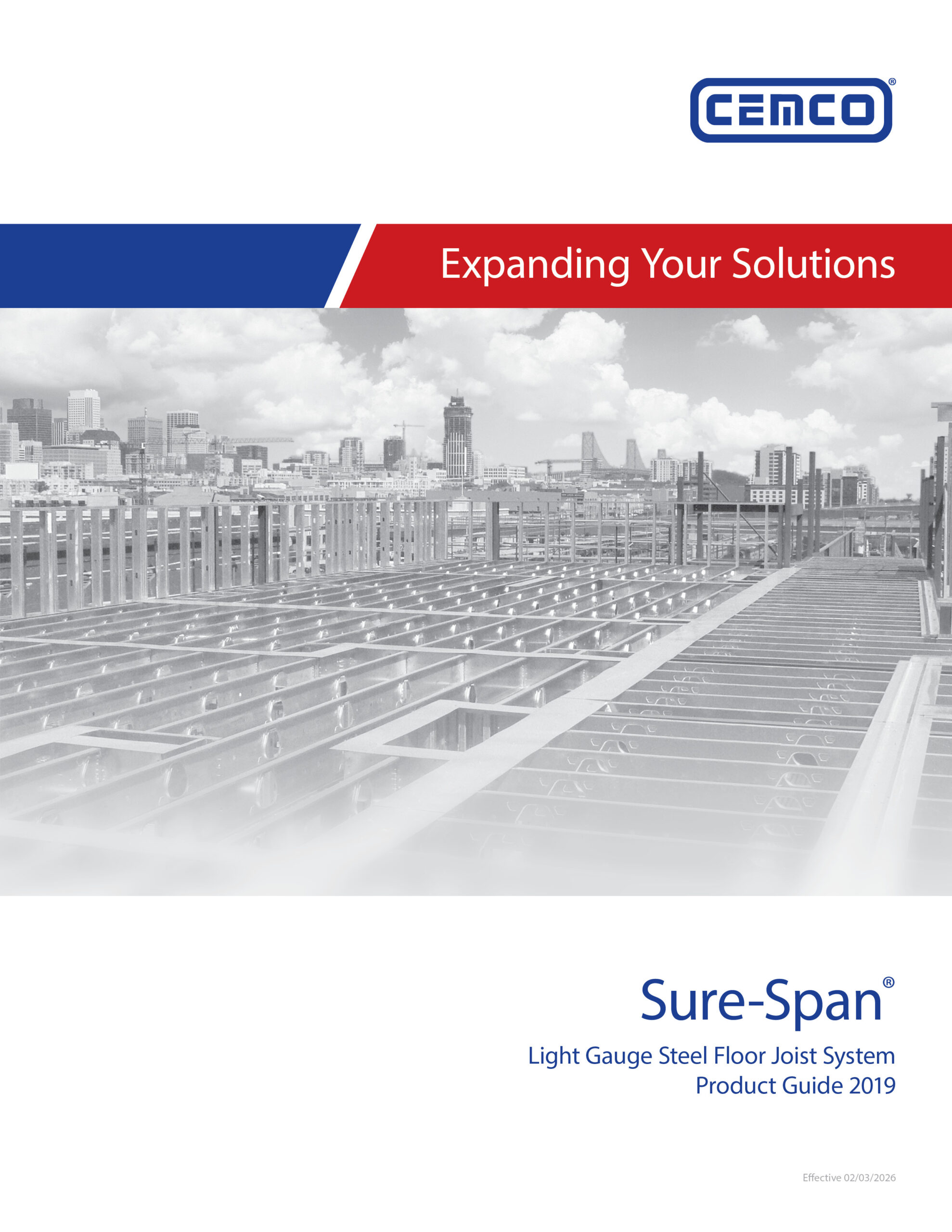 Sure Span Catalog Cover