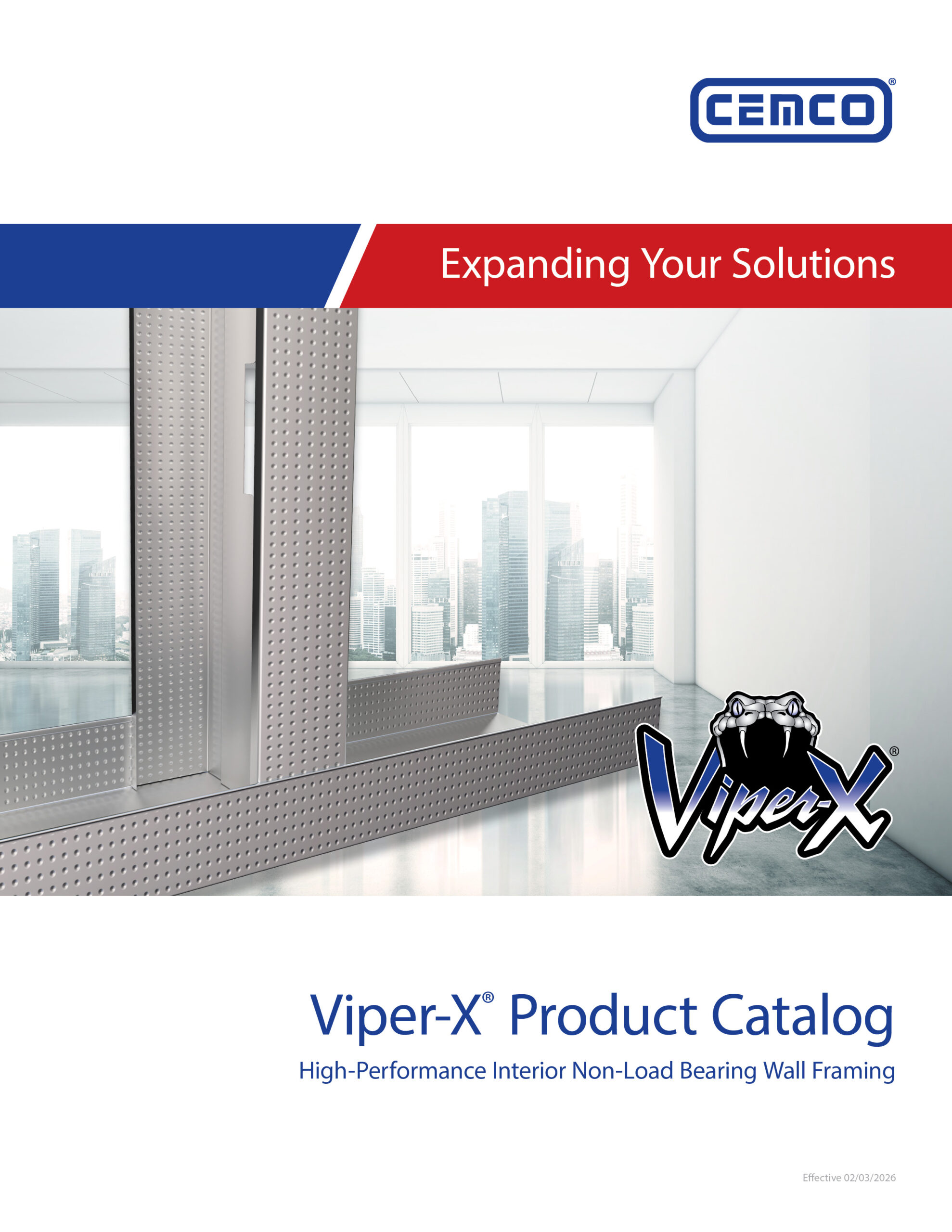 Viper X High Perf Catalog Cover