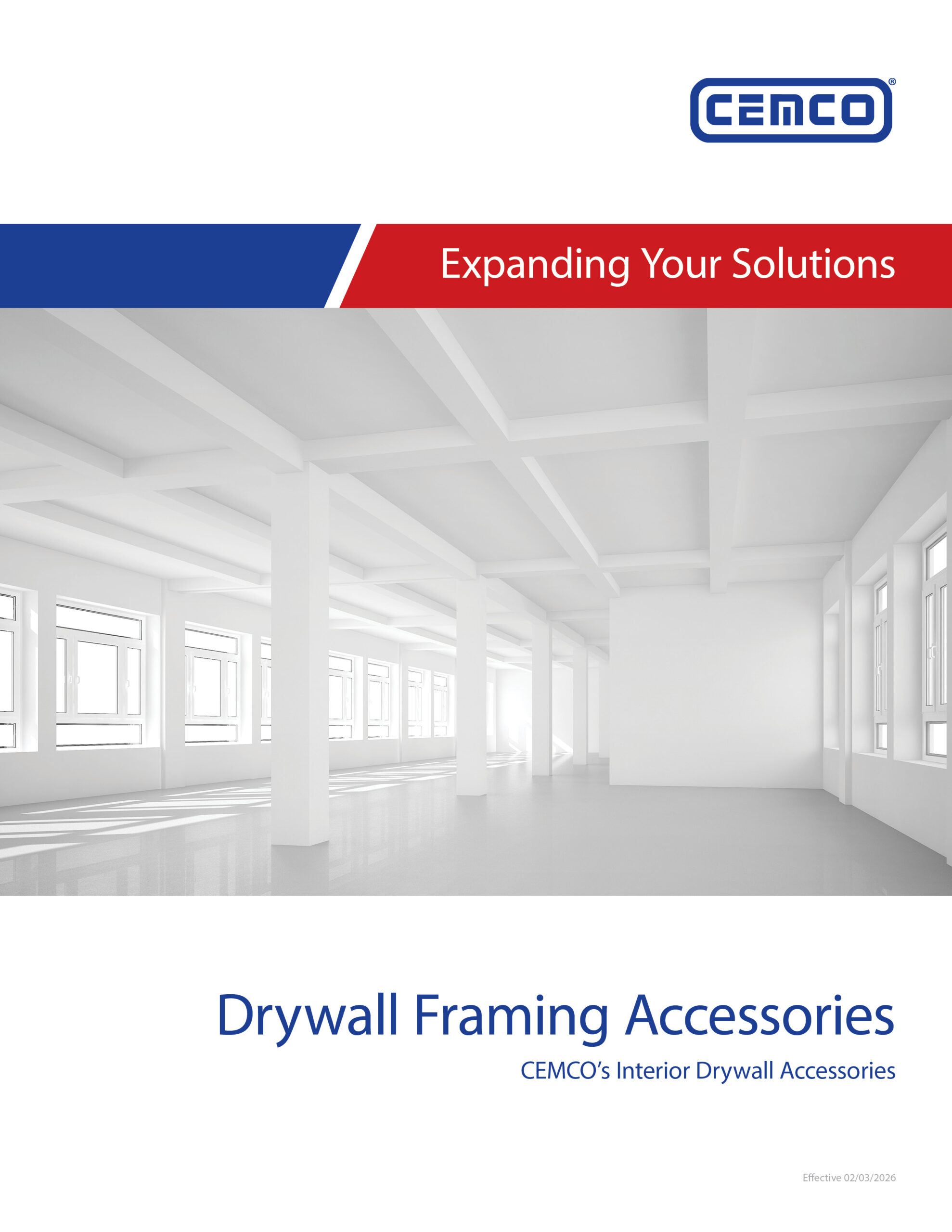 Drywall Framing Accessories Catalog CVR